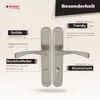 DOMINO Türgriff 78 Drückergarnitur WC - Badezimmer Set | Produktbild-Vorschau 7