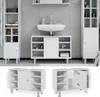 Waschbeckenunterschrank Vicco Fynn Weiß 80 x 54 cm, Model Produktbild-Vorschau 2