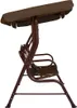 vidaXL Dětská houpačka Hollywood Swing Brown 115 × 75 × 110 Náhled obrázku produktu 2