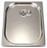 Edelstahl Spüle Spülbecken Tropfmulde 325x265x20 mm Produktbild-Vorschau 1