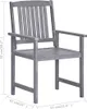 Cloris Designermöbel Gartenstühle mit Kissen 8er Set Produktbild-Vorschau 7