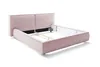 KAWOLA Bett CARLO Polsterbett Stoff rosa 160x200cm Produktbild-Vorschau 5