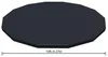 Bestway® Bâche de couverture PVC Ø 427 cm, noire, ronde Voir les images du produit 2
