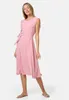 Rayshyne Feminines Damen Sommer Minikleid in A -Linie mit Produktbild-Vorschau 2