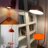 Moderne Stehlampe aus Metall mit E27, Orange Verstellbarer Produktbild-Vorschau 5