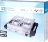Podgrzewacz elektryczny do potraw stalowy 2 wkłady Podgląd zdjęcia produktu 10