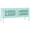 TV-Schrank Minzgrün 105x35x50 cm Stahl Produktbild-Vorschau 1