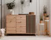 Kommode Madem Sideboard in Artisan Eiche Nachbildung 120 x Produktbild-Vorschau 9