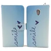 Handyhülle Tasche für Handy ZTE Blade V7 Schriftzug Smile Produktbild-Vorschau 3