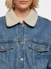 Urban Classics Ladies - Oversized Sherpa Denim Jacke - L Produktbild-Vorschau 15
