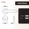 DOMINO Türgriff Drückergarnitur BB-Buntbart Set | Rund BB Produktbild-Vorschau 4