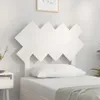 Kopfteil Weiß 92x3x81 cm Massivholz Kiefer Produktbild-Vorschau 2