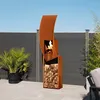 HOME DELUXE - Gartenfeuer SWING - Maße: 220 x 60 x 36 cm I Produktbild-Vorschau 3