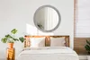 Spiegel Rund mit Aufdruck - Wandspiegel Design Wandmontage Produktbild-Vorschau 4