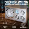 Blaupunkt RXN 180, Tragbar, Analog, FM, UKW, 3 W, Silber, Produktbild-Vorschau 11