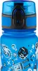 Close-up of the top of a blue water bottle with a pixelated space game design. Náhľad obrázku produktu