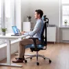 JAN NOWAK Ergonomischer Bürostuhl, dunkelblau, VECTOR – Produktbild-Vorschau 14