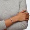 Swarovski Damen Twist Armreif Weiß, Rhodiniert 5565210 Produktbild-Vorschau 2