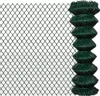 vidaXL Maschendrahtzaun Stahl 1,25x25 m Produktbild-Vorschau 3