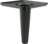 4er Set Schwarze Metallmöbelbeine - 10 cm Höhe, Matt Produktbild-Vorschau 4