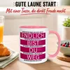 Tasse Abschied – „Endlich bist du weg“ – Abschiedsgeschenk Produktbild-Vorschau 3