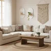 Relaxdays Wandregal 2er Set, Boho Style, Wanddeko Regal für Produktbild-Vorschau 3