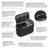 PEDEA 65065434 - Schultertasche - Jede Marke - Canon EOS R Produktbild-Vorschau 13