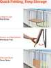 VEVOR balkónový stôl 595 x 400 mm skladací vonkajšie Náhľad obrázku produktu 5