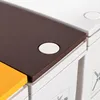 Relaxdays Mülleimer, 3 Fächer, 3x 12 l, Gestell mit Rollen, Produktbild-Vorschau 8