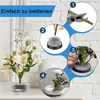 Edelstahl Blumenigel Set 4 Stück, runde Kenzan Flower Frogs Produktbild-Vorschau 5