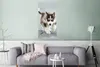 MuchoWow® Poster Husky-Welpe läuft über die Straße 60x120 Produktbild-Vorschau 5