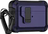 Étui blindé Pro pour Airpods 4 avec mousqueton - Violet Voir les images du produit 1