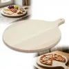 Tagliere rotondo con manico 40 cm in faggio per tagliare Anteprima dell’immagine prodotto 1