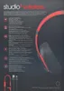 A close-up of Beats Studio³ Wireless headphones, with text detailing features and specifications. Produktbild-Vorschau