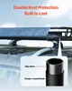 A close-up view of a car roof rack with a diagram illustrating its construction. Produktbild-Vorschau