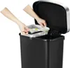 EKO - Hana 1 bidone a pedale 2x25 litri - Plastica - Nero Anteprima dell’immagine prodotto 2