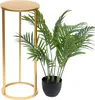 DanDiBo Blumenhocker Metall Gold Rund 60 cm Blumenständer Produktbild-Vorschau 1