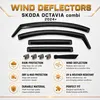 Set van 4 windschermen voor de SKODA OCTAVIA Combi – vanaf Productafbeelding-voorbeeld 4
