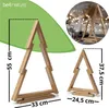 be4nature Drewniana choinka, zestaw 2 sztuki, 38 i 55 cm, Podgląd zdjęcia produktu 2