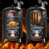 affumicatore verticale a carbonella 3 in 1 Ø45 cm, grill Anteprima dell’immagine prodotto 4