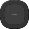 A top-down view of a black Sony wireless rear speaker. Náhľad obrázku produktu
