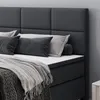 Boxspringbett Rotterdam 180x200 Webstoff, aufliegender Produktbild-Vorschau 3