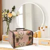 Schatztruhe, rosa Schmetterlingsmuster, exquisite Produktbild-Vorschau 2