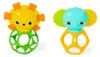 OBall - Anneau de dentition - Lot de 2 - Eléphant et Lion Voir les images du produit 2