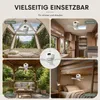 Prenosný stropný ventilátor s osvetlením, 8000 mAh, Náhľad obrázku produktu 8