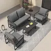 Gartenmöbel Sitzgarnitur Garten-Garnitur Set,Gartenlounge Produktbild-Vorschau 4