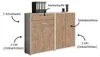 Aktenschrank TABOR 12 in lichtgrau / Gold Harbor Oak, Produktbild-Vorschau 4