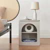 Stolik nocny 'Trorhun' z 2 otwartymi przegrodami 48 x 40 x Podgląd zdjęcia produktu 2