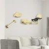 PawHut Katten Klimrek - Set met 2 krabpalen, 2 plateaus en Productafbeelding-voorbeeld 10
