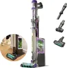 A vacuum cleaner with cutaway views showing internal components and accessories displayed separately. Anteprima dell’immagine prodotto